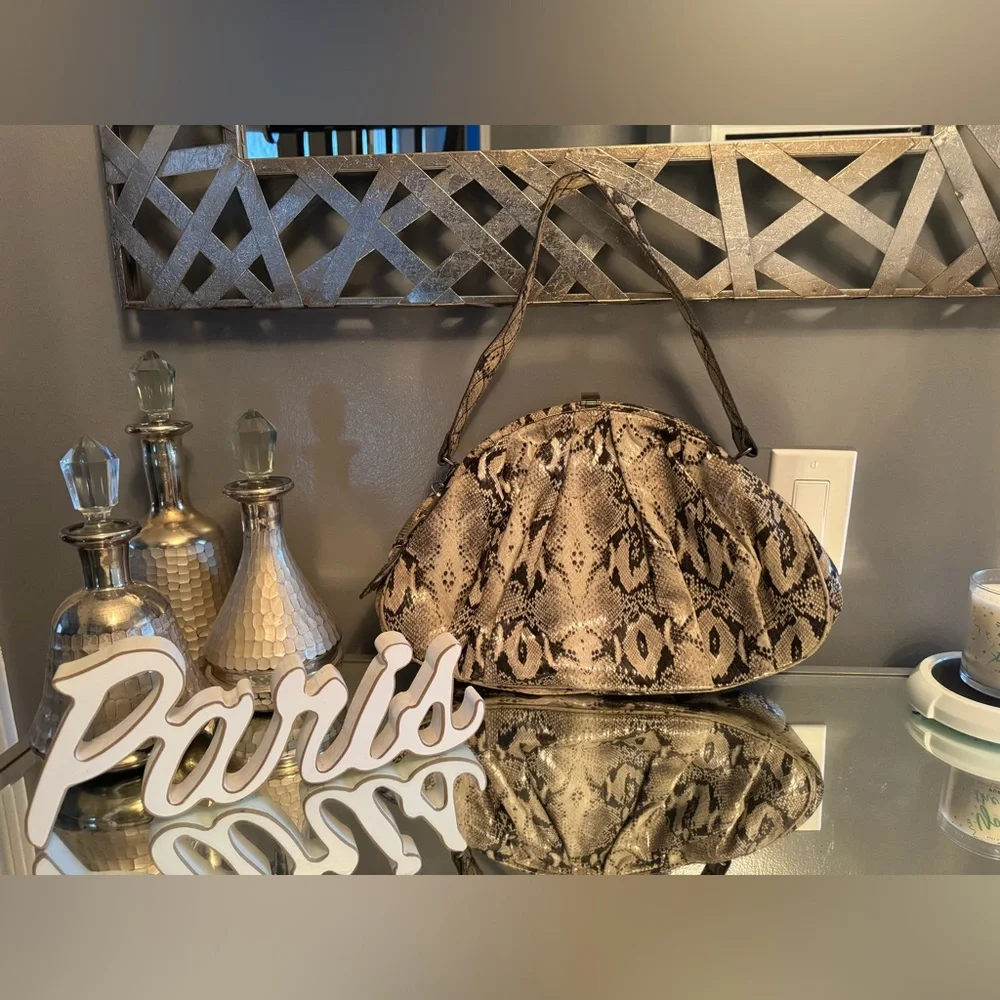 Jessica Simpson Python Embossed Purse - Picture 4 of 11